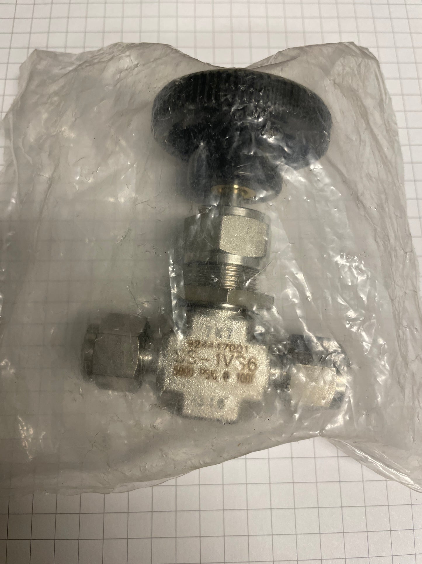 Swagelok 3/8" Needle Valve SS-1VS6 - N.B.Oler