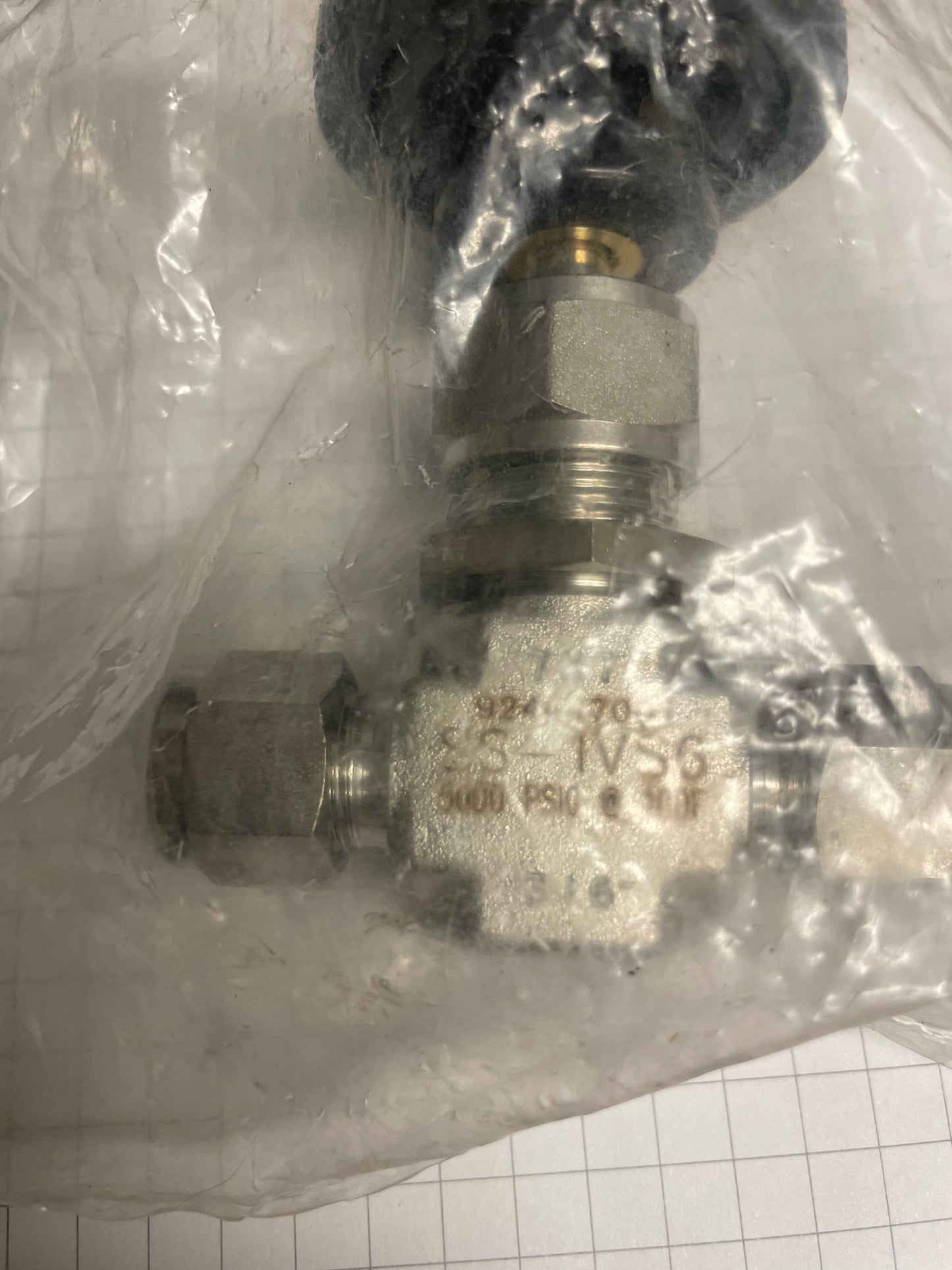 Swagelok 3/8" Needle Valve SS-1VS6 - N.B.Oler