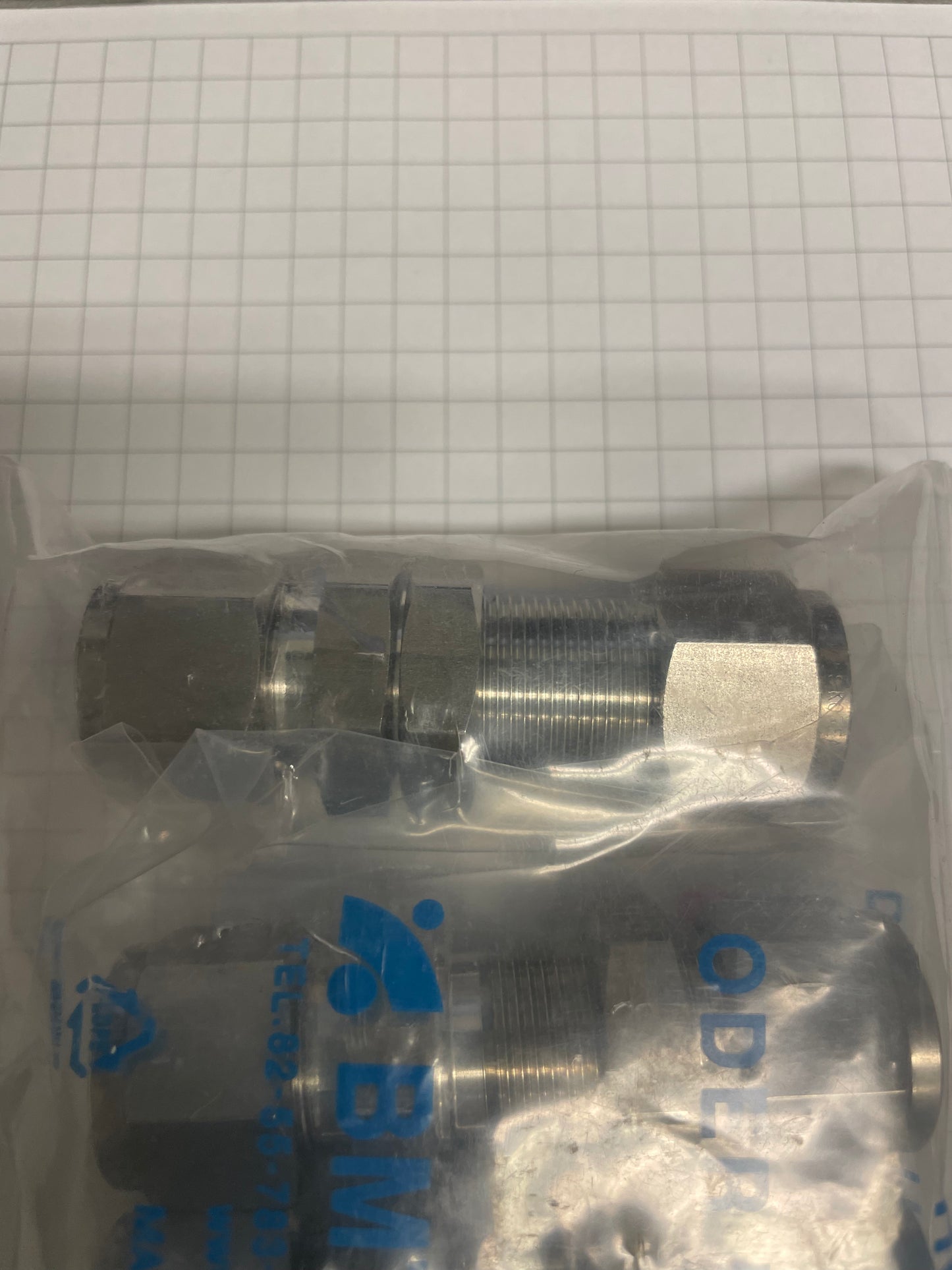 Superlok 1/2" Bulkhead Union SBHU-8-S316 - N.B.Oler