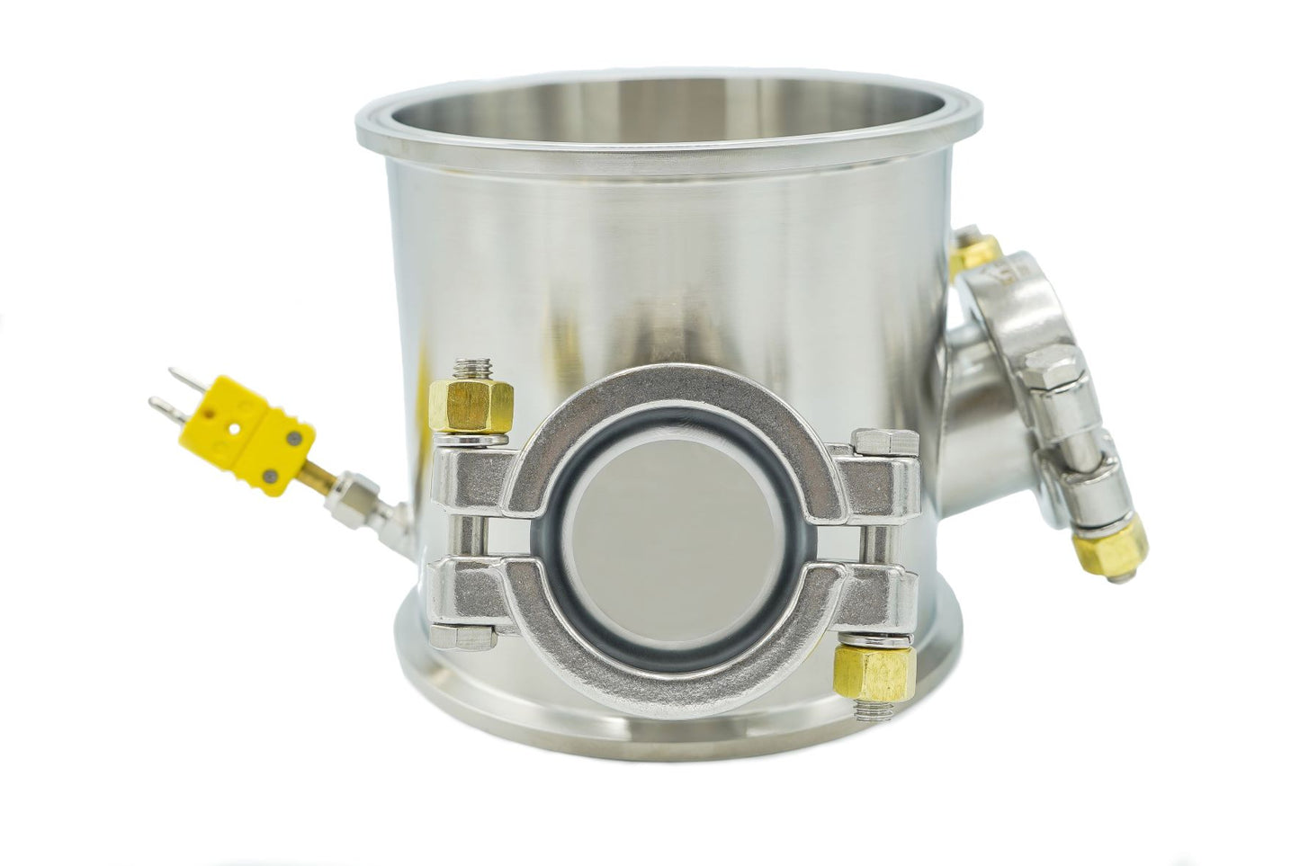 6" Diameter x 6" Tall Sight Spool with Optional K-Type Thermocouple Monitoring - N.B.Oler