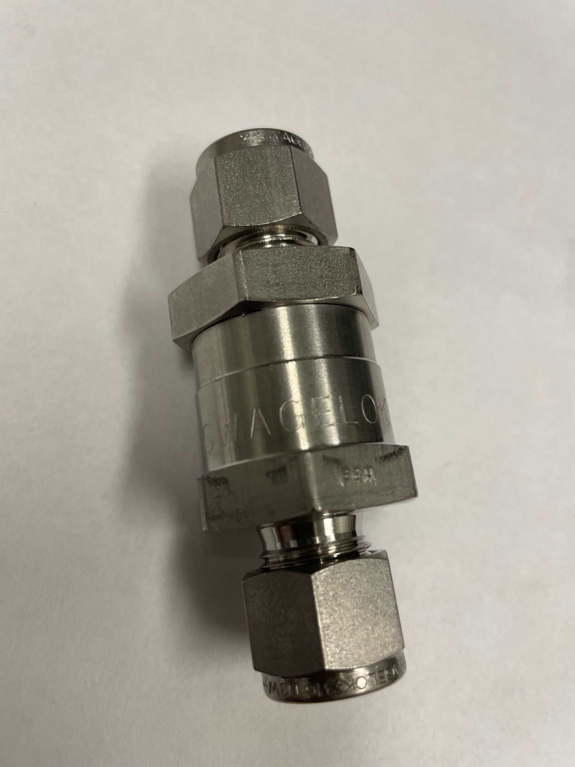 Swagelok 3/8" Check Valve SS-CHS6-25 - Poppit - N.B.Oler