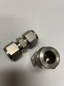 Swagelok 1/2" Union SS-810-6, 316 Stainless Tube Fitting