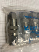Superlok 1/2" Bulkhead Union SBHU-8-S316, 316 Stainless