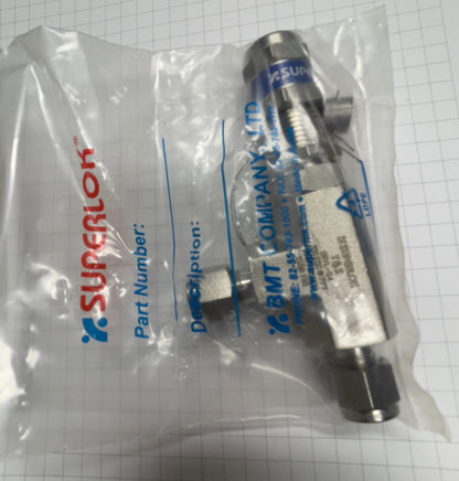 Superlok Adjustable Relief Valve