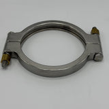 6" Heavy Duty High Pressure Tri Clamp, 300 PSI, M12 Bolts, 304 SS