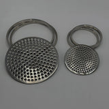 Tri-Clamp Filter Plate (Perforated Plate) with 2x Drop-In Rings
