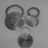 Tri-Clamp Filter Plate (Perforated Plate) with 2x Drop-In Rings