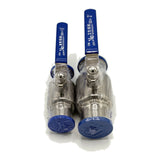 Tri Clamp Ball Valve, Non-Encapsulated, Sanitary, 1" to 2"