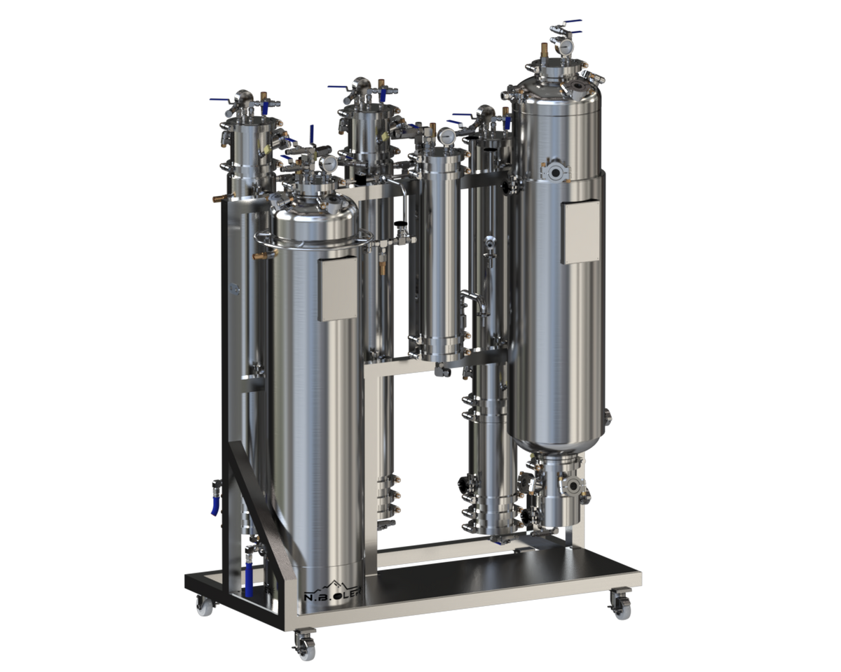 20 LB Closed Loop Extractor, ASME Certified Hydrocarbon System