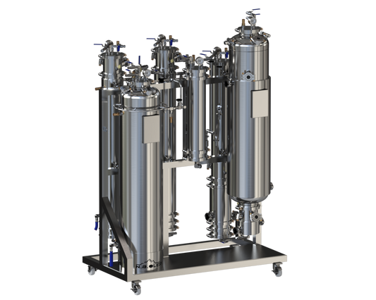 ASME Certified 20 LB Extraction System - Streamlined, Efficient, and Customizable for Optimal Extraction - N.B.Oler