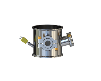 6" Diameter x 6" Tall Sight Spool with Optional K-Type Thermocouple Monitoring - N.B.Oler