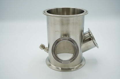 4" Diameter x 6" Tall Sight Spool with Optional K-Type Thermocouple Monitoring - N.B.Oler