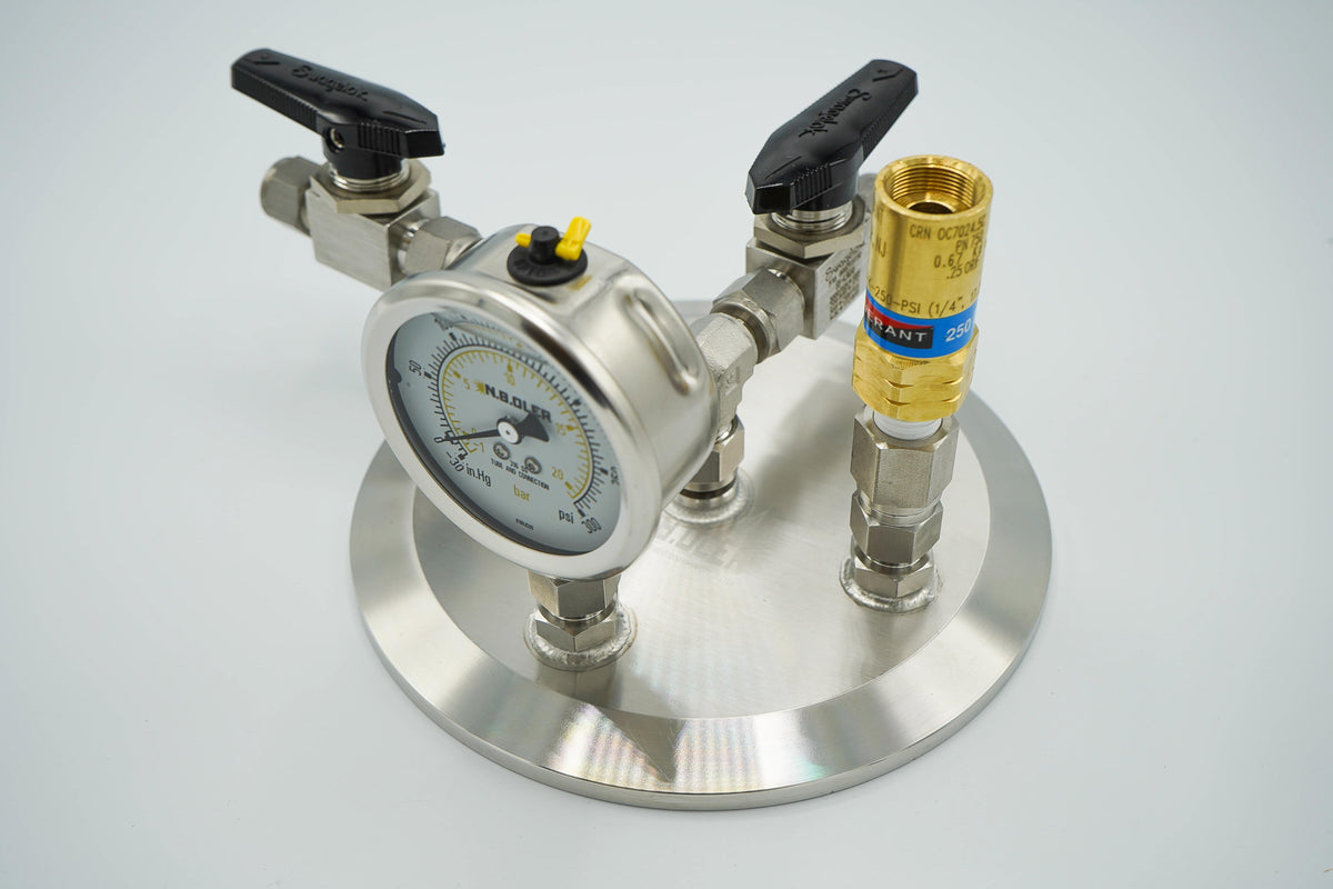 6" End Cap - N.B.Oler