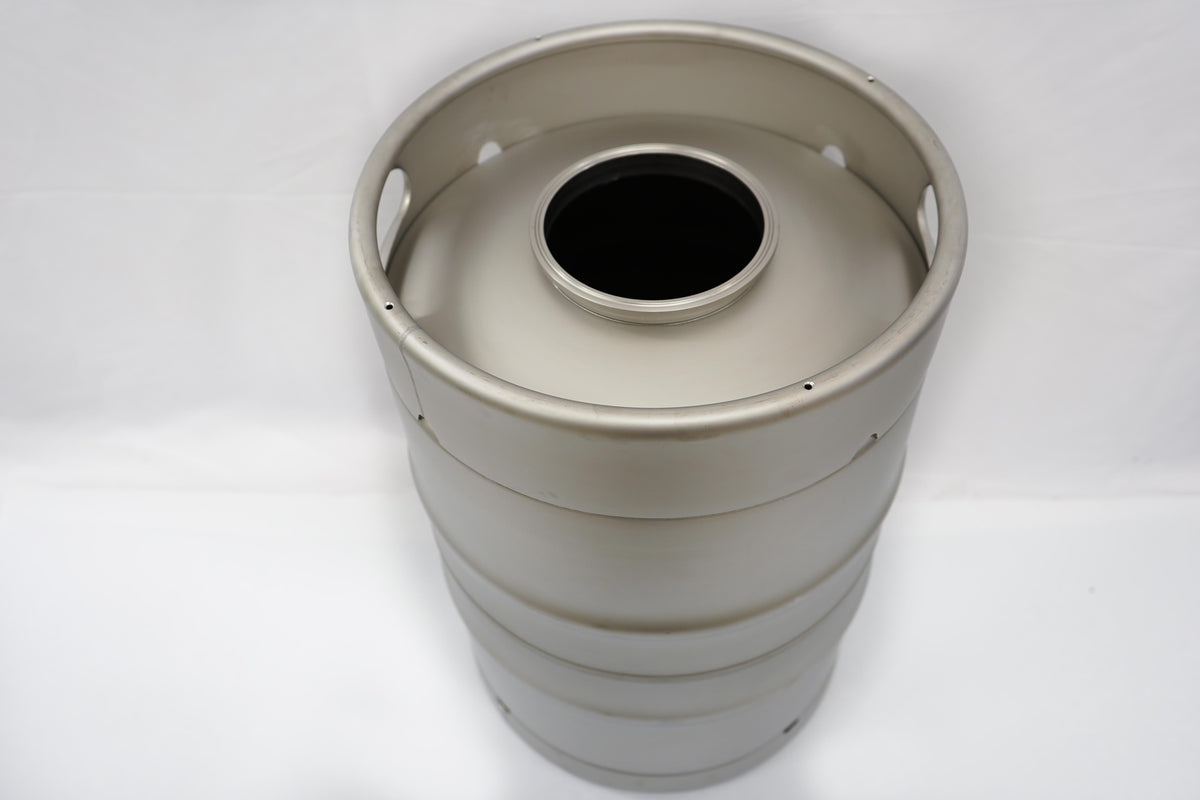 Stainless Keg with 6" Tri-Clamp Top, 304L, 15.5 Gallon and Pony Keg