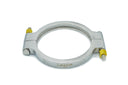 6" Heavy Duty High Pressure Tri Clamp, 300 PSI, M12 Bolts, 304 SS