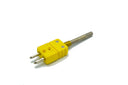 1/4" K-Type Thermocouple Probe, 304 SS, Ungrounded, 1" to 64"