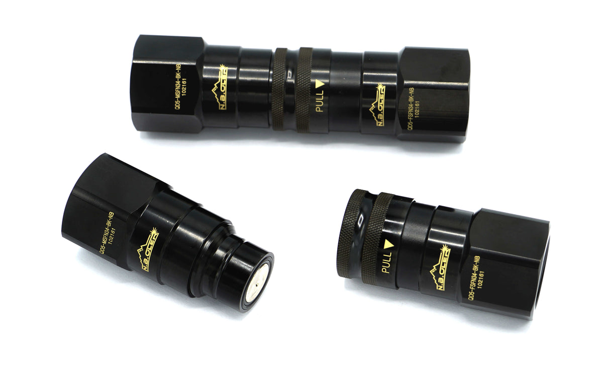 Zero Spill Quick Connect Set, 3/4" FNPT, Water and Glycol