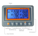 4-Channel K-Type Thermocouple Data Logger, SD Card, No Software