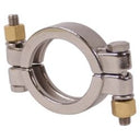 High Pressure Double Bolted Tri Clamp, 1.5" to 4", to 1433 PSI