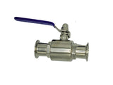 Tri Clamp Ball Valve, Non-Encapsulated, Sanitary, 1" to 2"