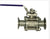 Tri Clamp Economy Encapsulated Ball Valve SS304/PTFE